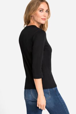Women's Embellished V-Neckline T-Shirt