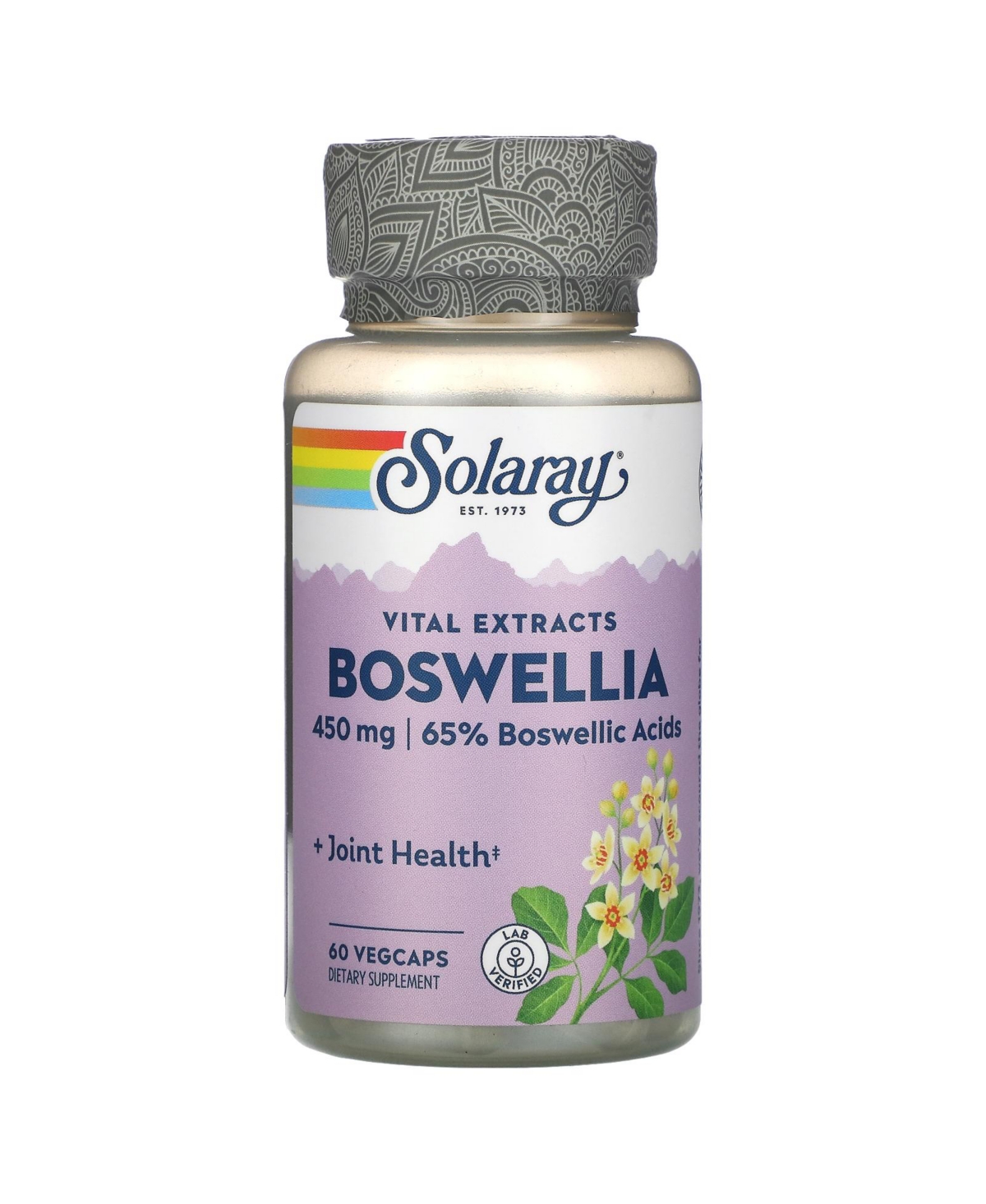 Boswellia 450 mg - 60 VegCaps - Assorted Pre-pack (See Table