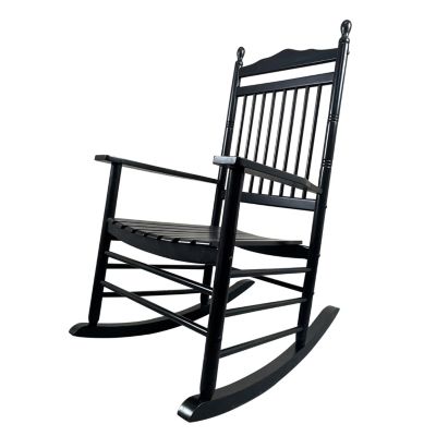 Streamdale Balcony Porch Adult Rocking Chair - Black