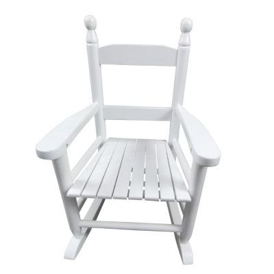 Streamdale White Rocking Chair for Kids Indoor/Outdoor