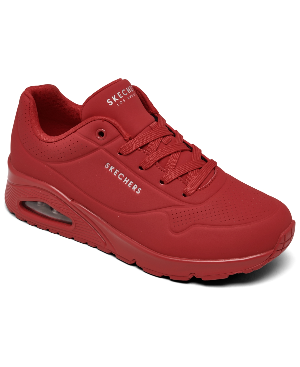 Street Women's Uno - Stand on Air Casual Sneakers from Finish Line - Red