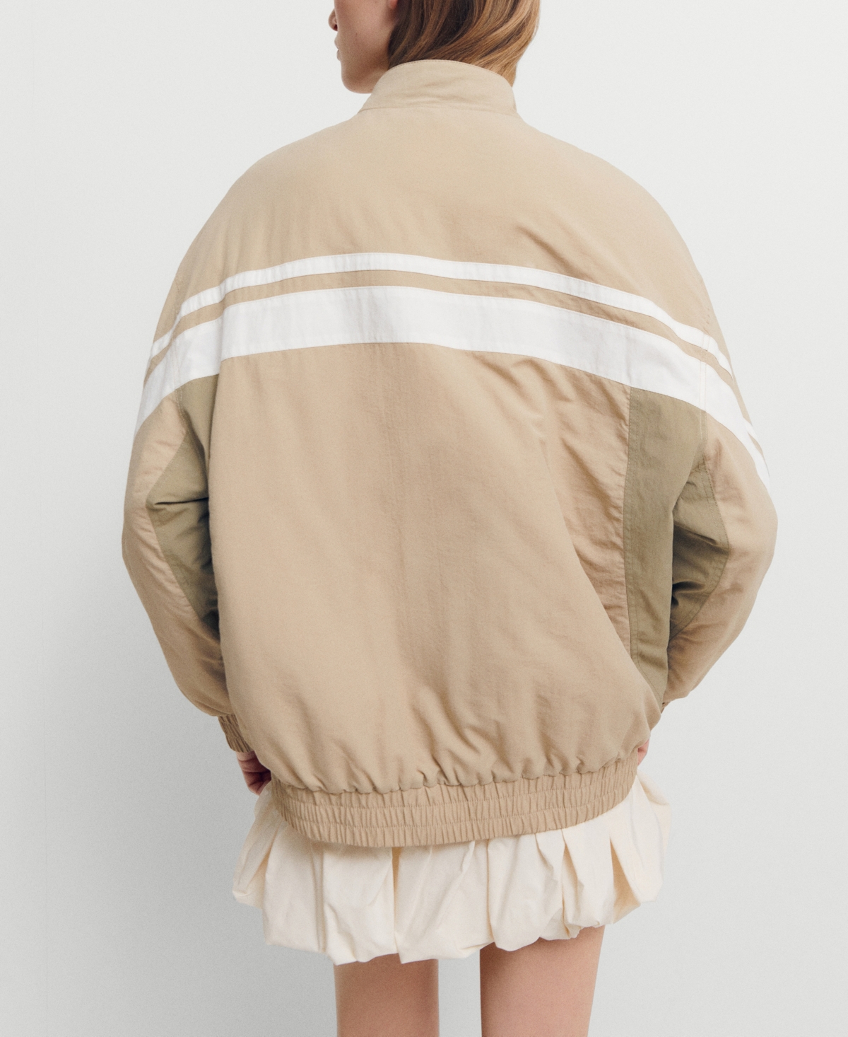 Mango Women's Padded Inner Bomber Jacket