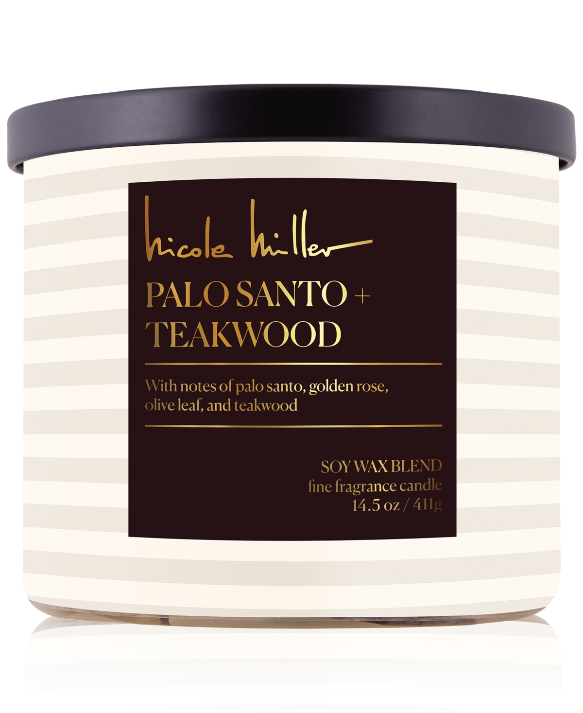 Palo Santo & Teakwood Candle, 14.5 oz.