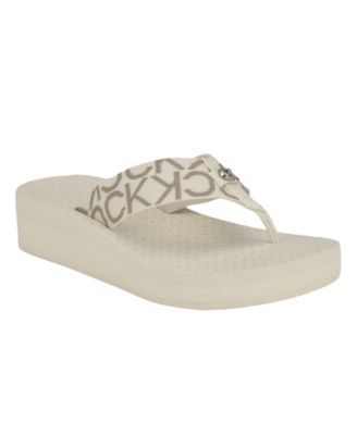 Women's Meena Logo Platform Flip-Flop Sandals
