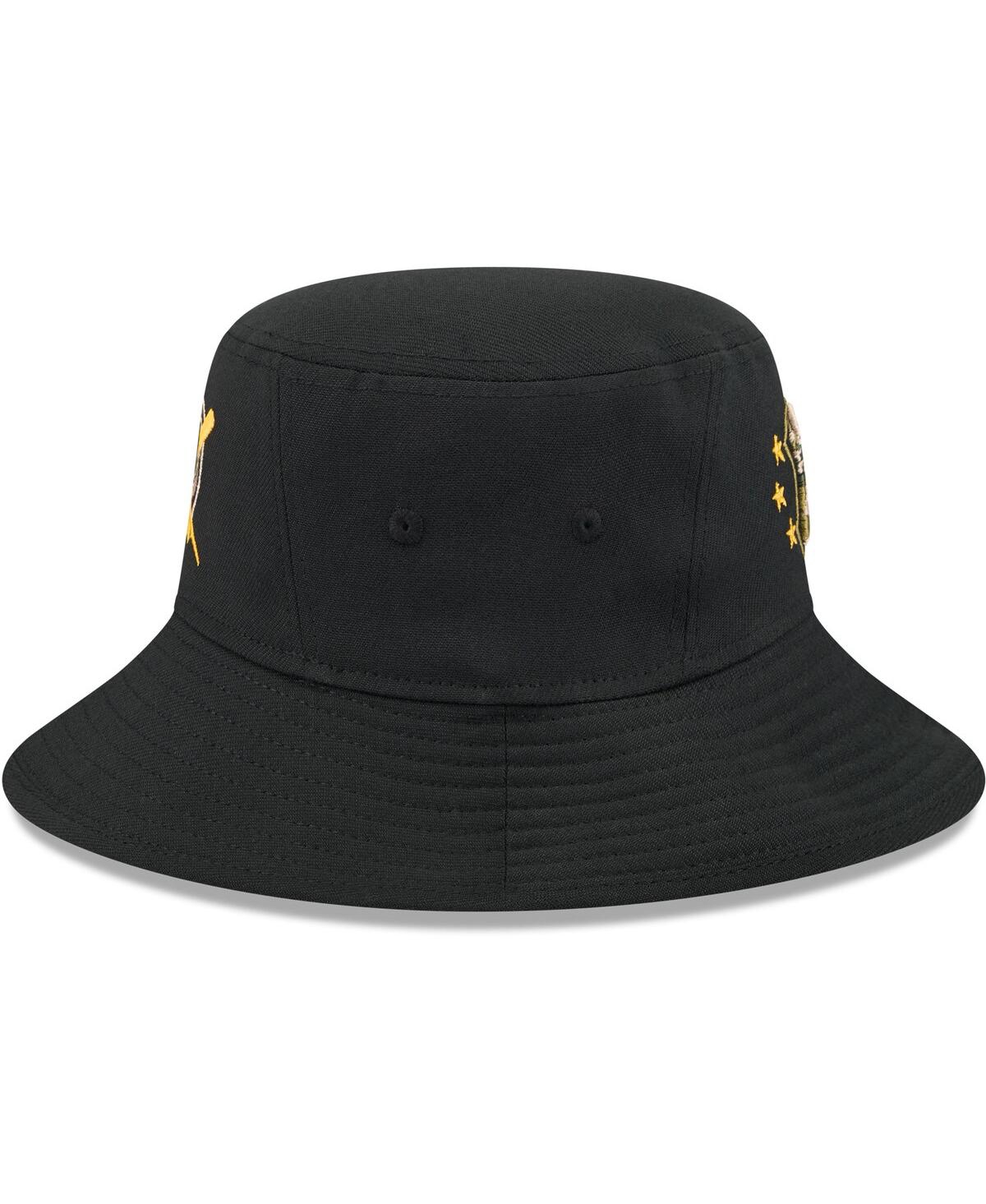 New Era Men'sNew York Yankees 2024 Armed Forces Day Bucket Hat - Black