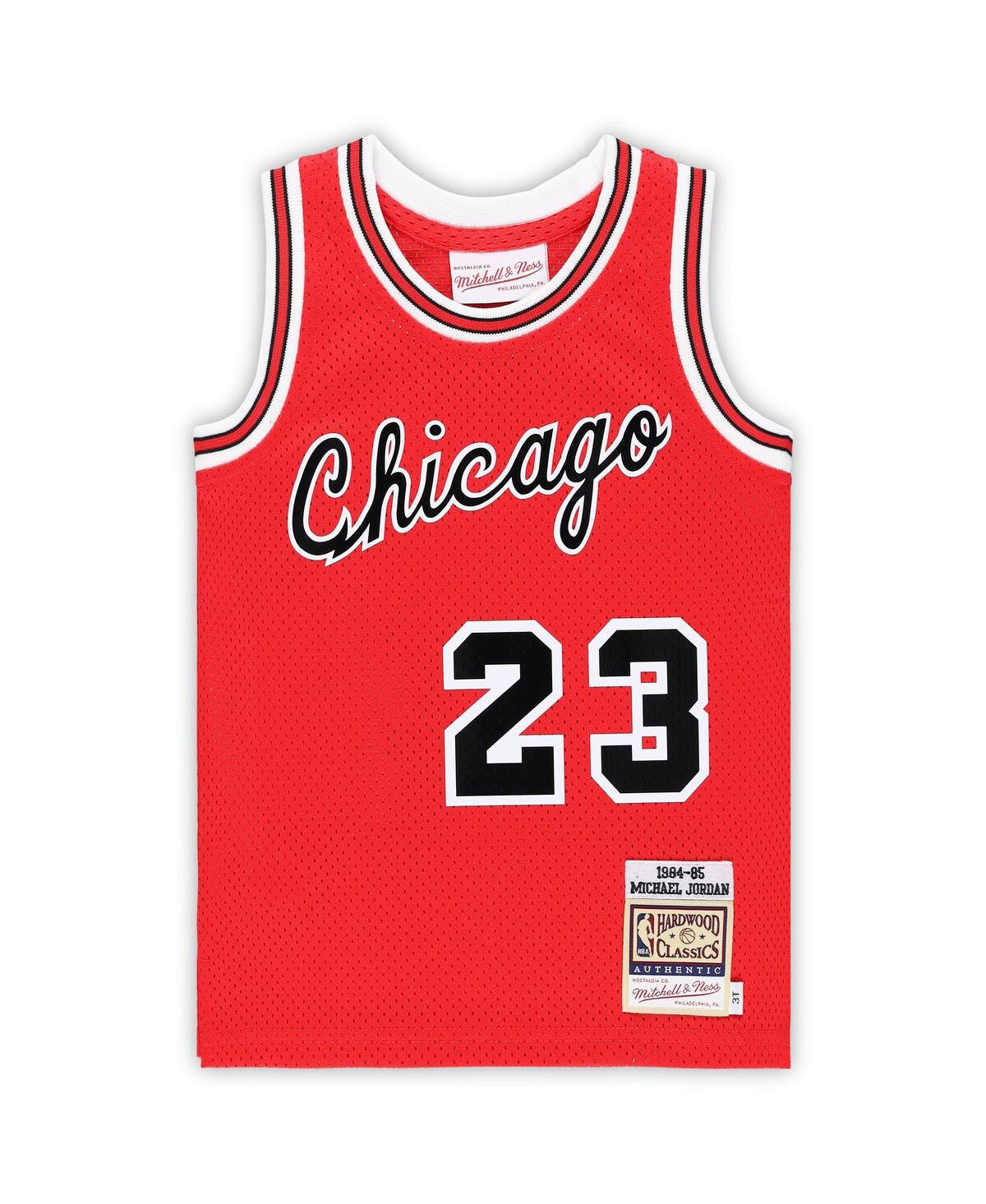 Mitchell & Ness Infant Michael JordanChicago Bulls 1984/85 Hardwood Classics Authentic Jersey - Red