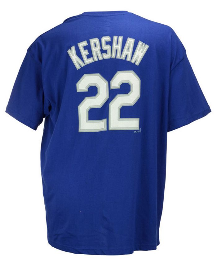 Majestic Men's Big and Tall Clayton Kershaw Los Angeles Dodgers T-Shirt -  Macy's