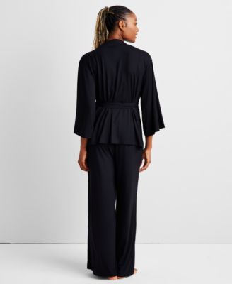 Women's 3-Piece. Fluid-Knit Pajama Set, Created for Macy's