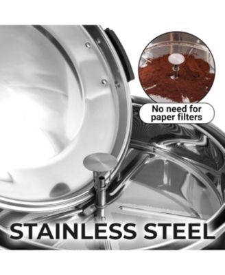 Premium 100 Cup Commercial Coffee Urn - Large Coffee Dispenser