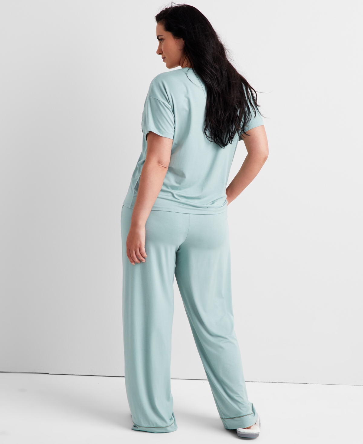 State of Day Women's 2-Pc. Fluid Knit Pajamas Set, Created for Macy's