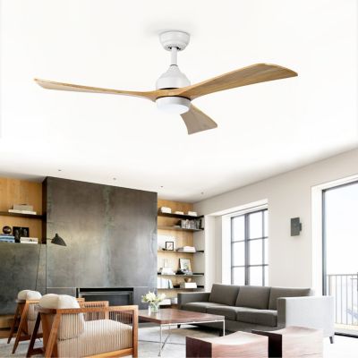 52 Inch Ceiling Fan with Remote Control and 6 Speed Settings