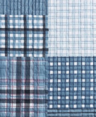 Hawthorne Reversible 3 Piece Quilt Set, Full/Queen