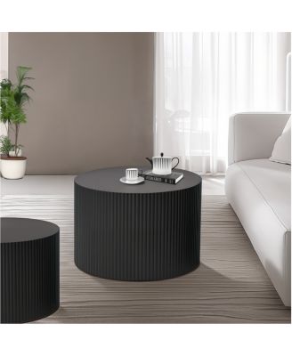 Wave Stripe Nesting Coffee Table Set