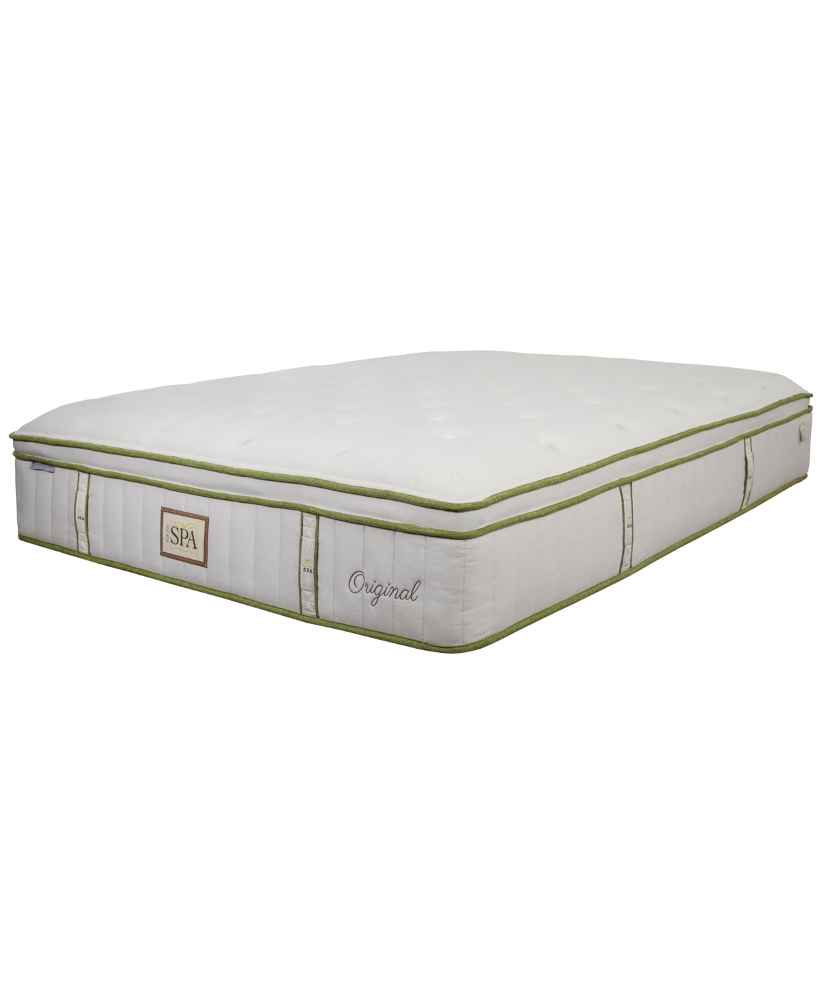 Paramount Nature Spa Jasmine 15" Ultra Plush Eurotop Mattress-queen, Created For Macy's In No Color