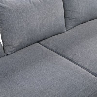 Streamdale Outdoor Steel Sofa Set, Waterproof and Anti-UV