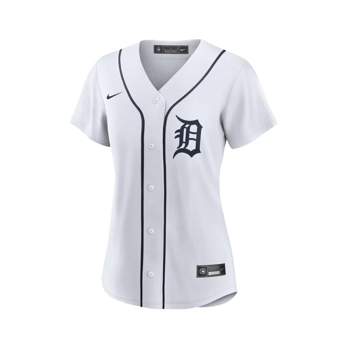 Женский топ Nike Spencer Torkelson White Detroit Tigers Home Replica Player Jersey — фото 2