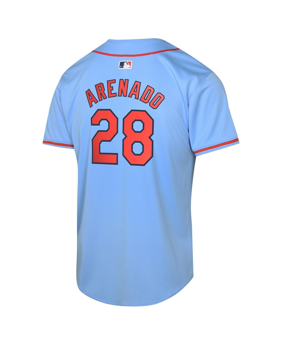 Nike Big Boys and Girls Nolan ArenadoSt. Louis Cardinals Alternate Limited Player Jersey - Light Blue