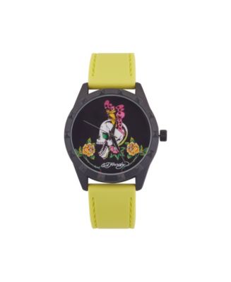 BNIB~ED HARDY Women\'s Lime Green Strap Watch Lime Green | Amalfi Automatic — Dominatore Del Mare main image 3