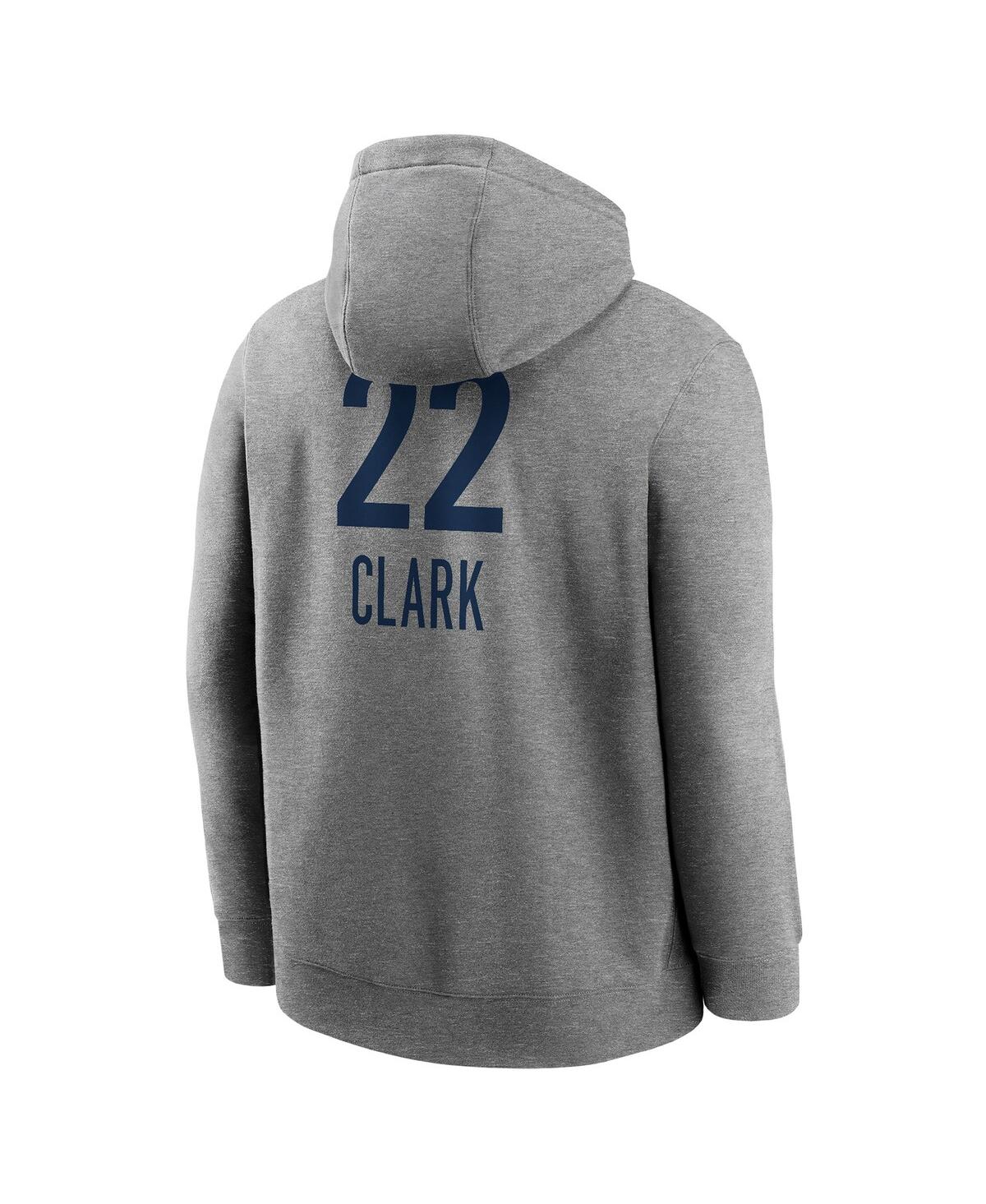 Nike Men's And Women's Caitlin Clark Heather Gray Indiana Fever 2024 Wnba Draft Player Name Number Pullov In Heather Gray