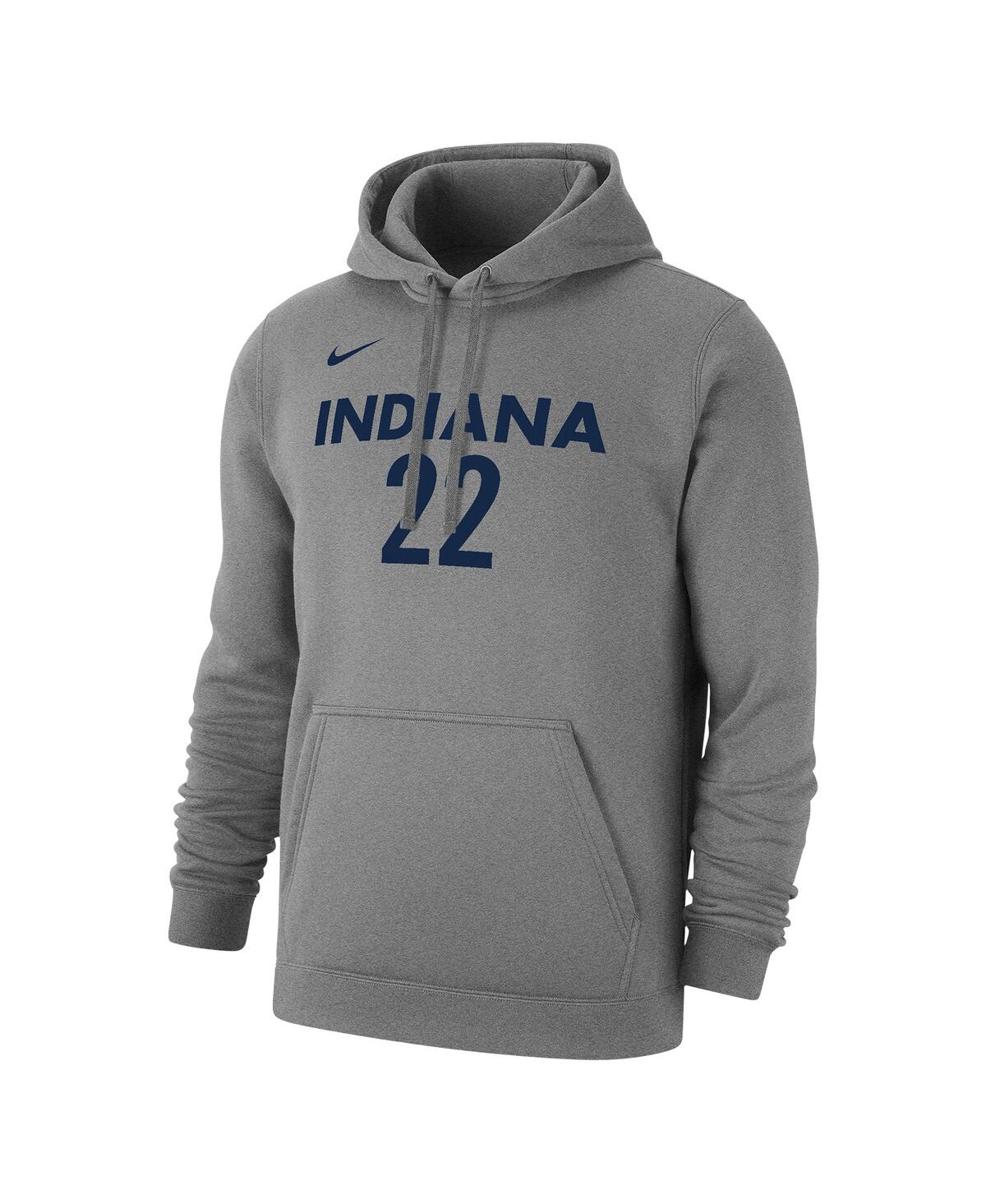 Nike Men's And Women's Caitlin Clark Heather Gray Indiana Fever 2024 Wnba Draft Player Name Number Pullov In Heather Gray