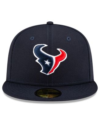 Men's Navy Houston Texans Basic 59FIFTY Fitted Hat