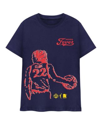 Round21 Men's and Women's Caitlin Clark Navy Indiana Fever Indiana Bound T-Shirt