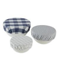3-Pc. Cotton Dish Cover Set