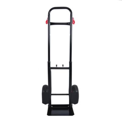 Streamdale 330 Lb Steel Trolley with Double Handles and Rubber Wheels