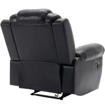Streamdale Manual Recliner Chair with LED for Home Theater