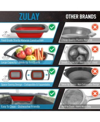 Collapsible Colander With Extendable Handles