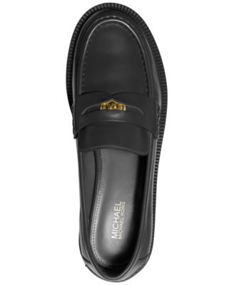 New MICHAEL Michael Kors
Women\'s Eden Penny Loafer Flats size 8.5 NWOB Michael Kors Eden Woven Leather Penny Loafers - Camel  main image 3