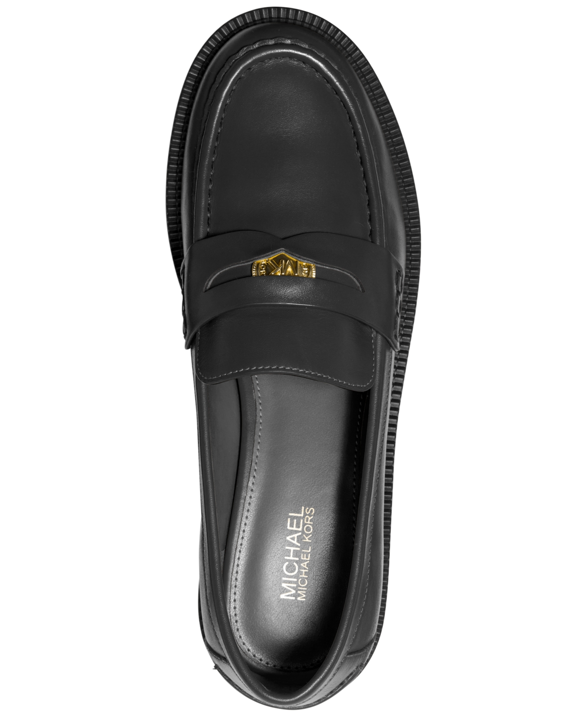 Michael Kors Michael  Women's Eden Penny Loafer Flats In Black