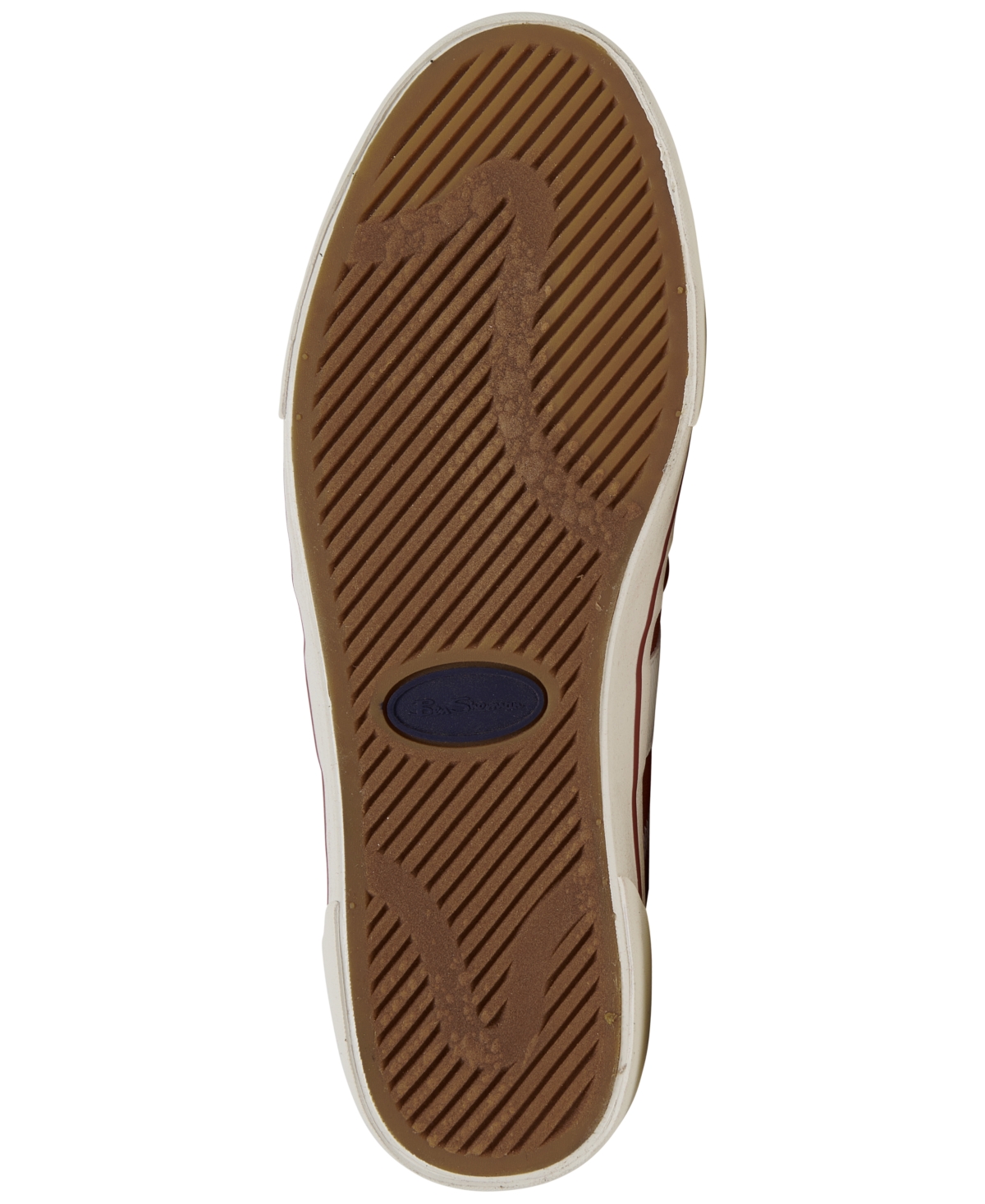 Ben Sherman Men's Hawthorn Low Canvas Casual Sneakers From Finish Line In Grey,white