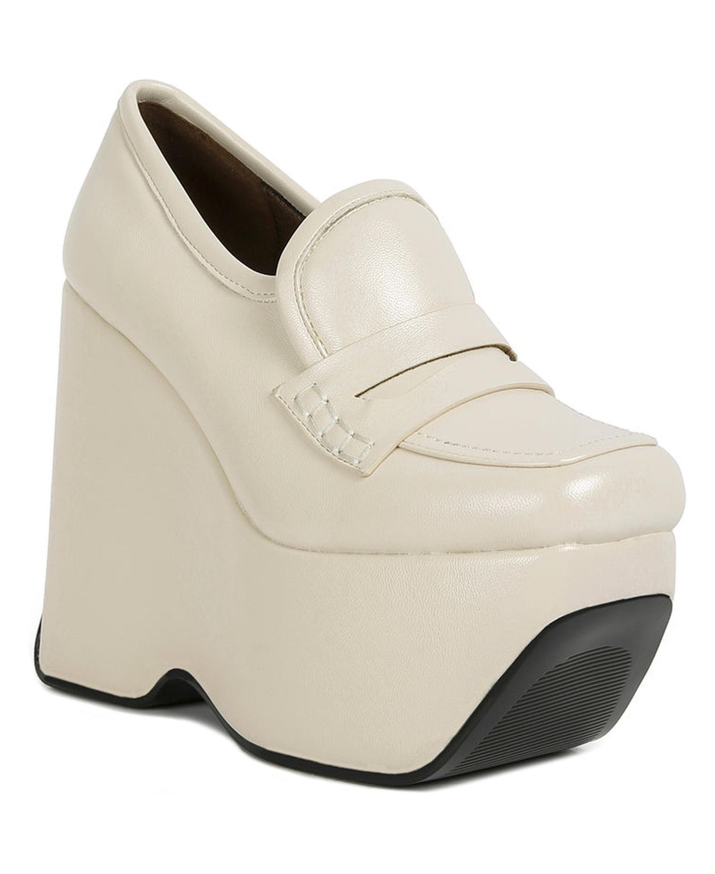 Женские туфли Rag & Co Gilliam High Platform Wedge, цвет: Светлый бежевый — фото 2
