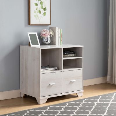 Streamdale File Cabinet White Oak - Macy's