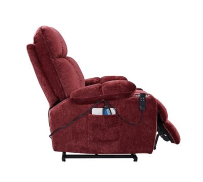 Dual Okin Motor Power Lift Recliner Chair For Elderly Infinite Position Lay Flat 180 Recline