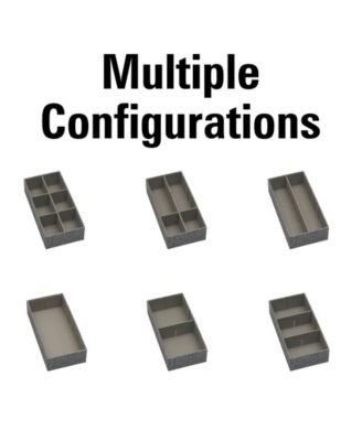 3 Piece Drawer Organizers Starter Set