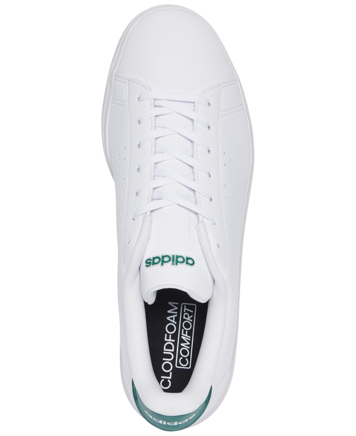 Adidas Men's Advantage 2.0 Casual Tennis Sneakers from Finish Line -Green