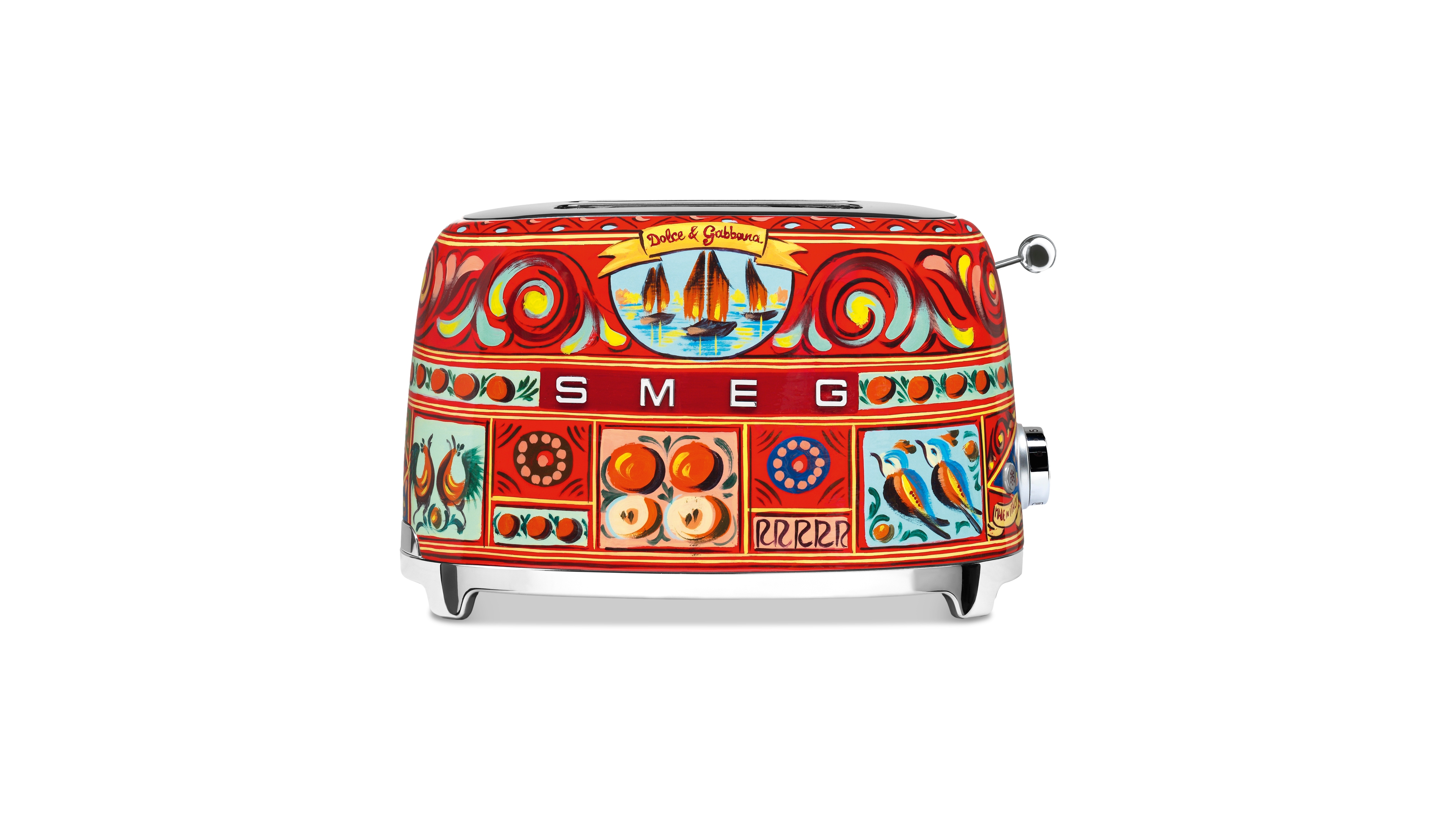 Smeg Sicily Is My Love Dolce & Gabbana 2-Slice Toaster