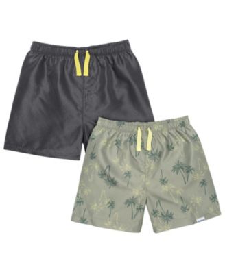 Baby Boys Swim Trunks - Sailboats - 2-Pack