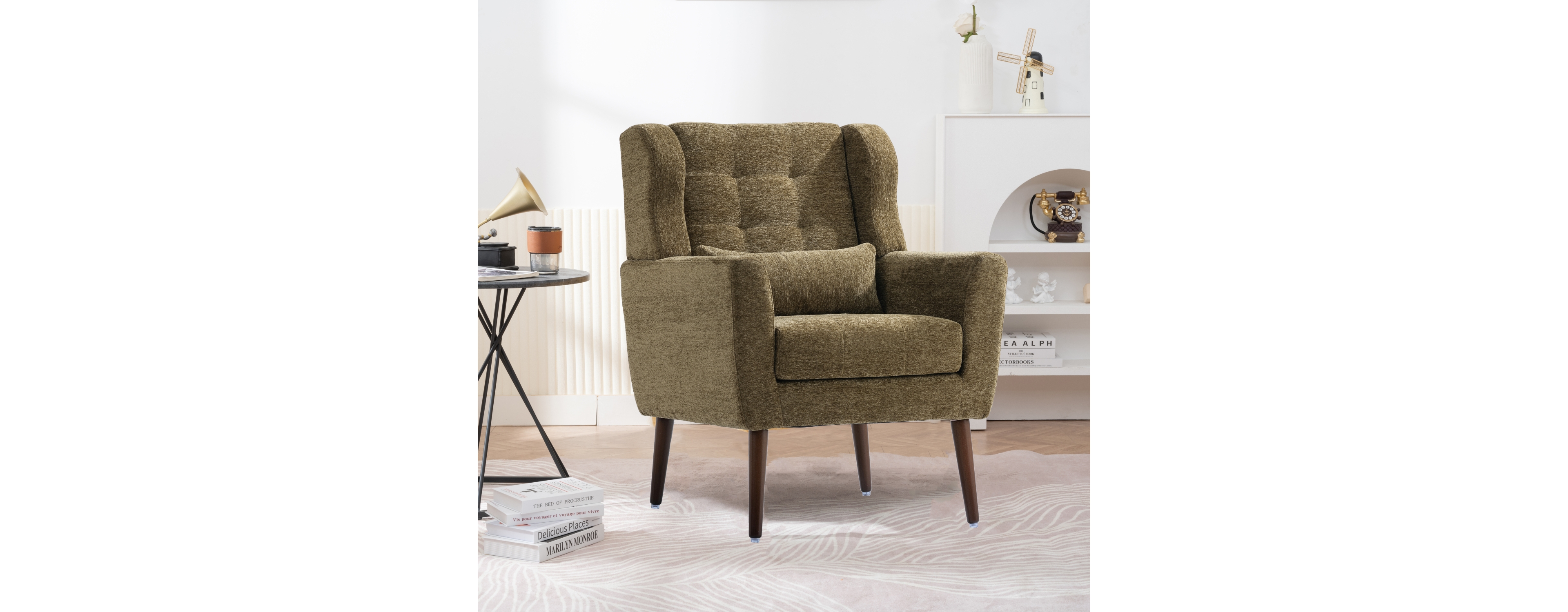 Streamdale Foam-Filled Mid Century Accent Chair