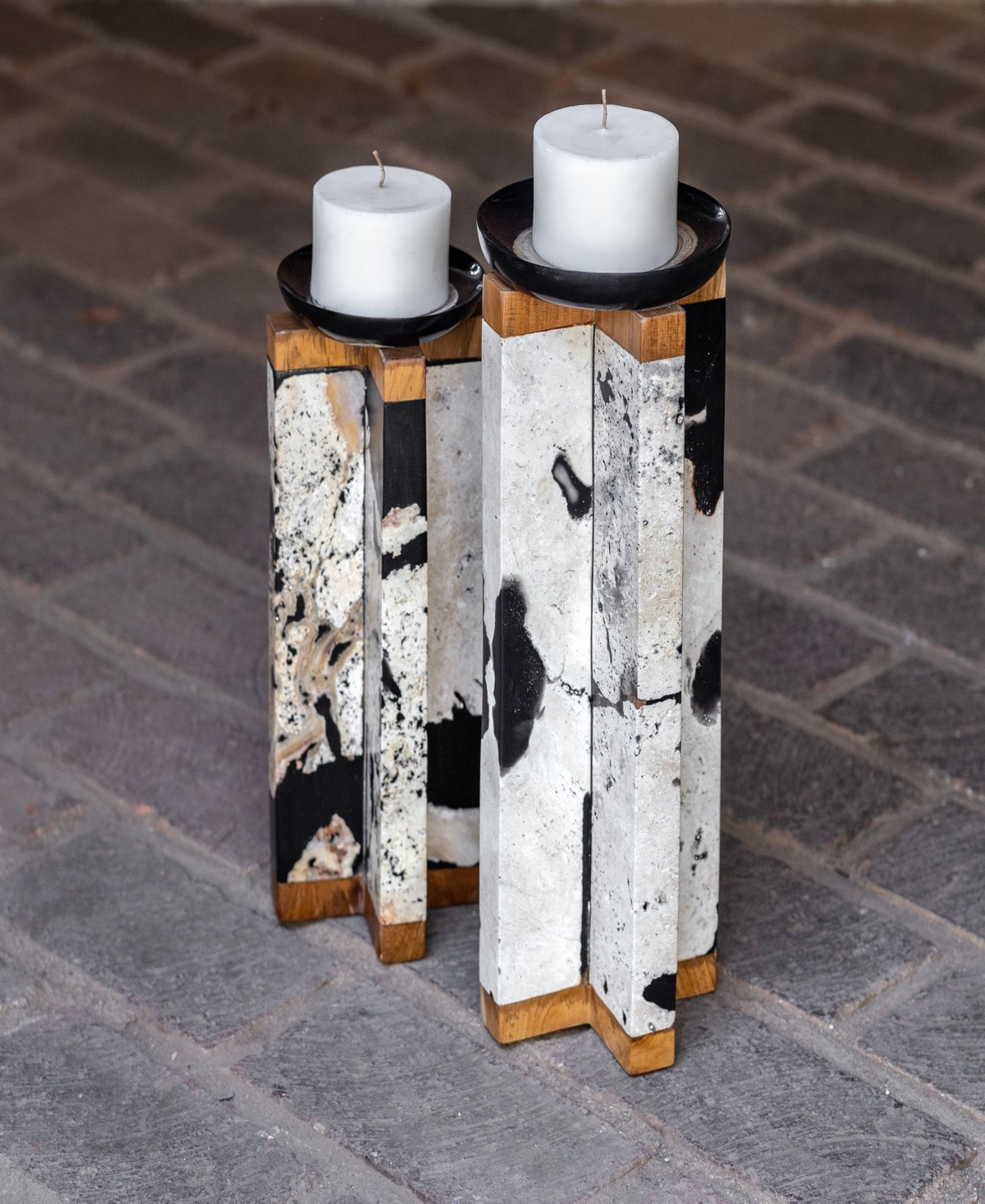 Uttermost Illini Candleholders, Set of 2