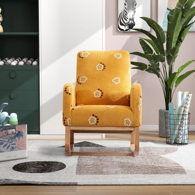 Modern Rocking Chair for Nursery & Accent