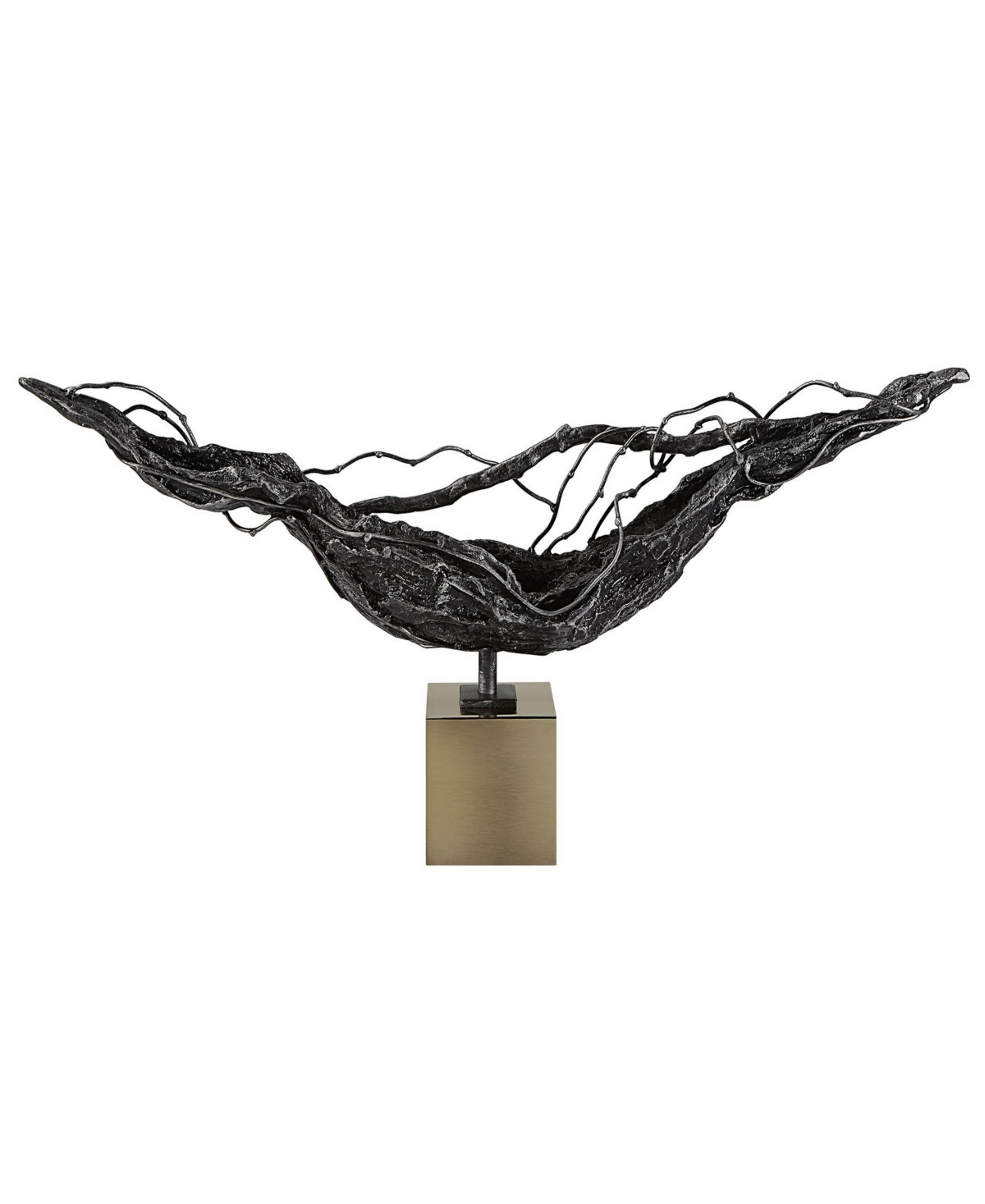 Uttermost Tranquility Sculpture In Brass