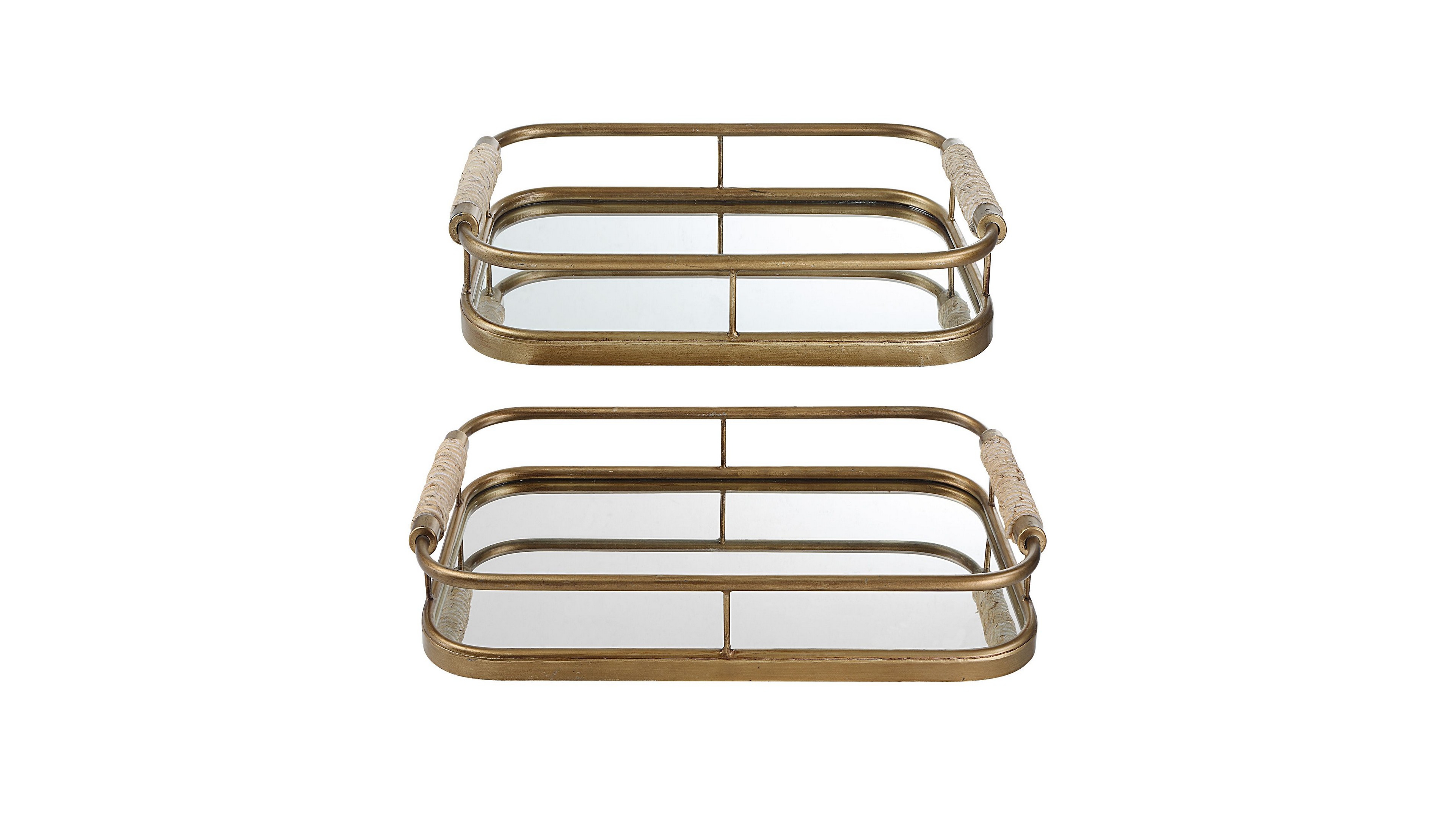 Uttermost Rosea Trays, Set of 2