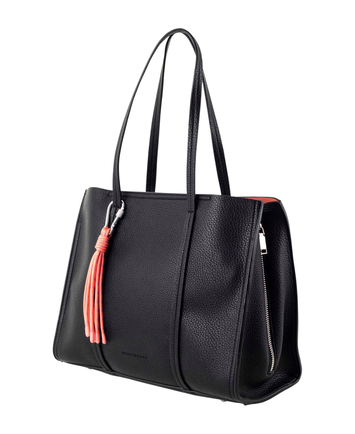 Urban Originals Hello Faux Leather Tote Bag In Cream