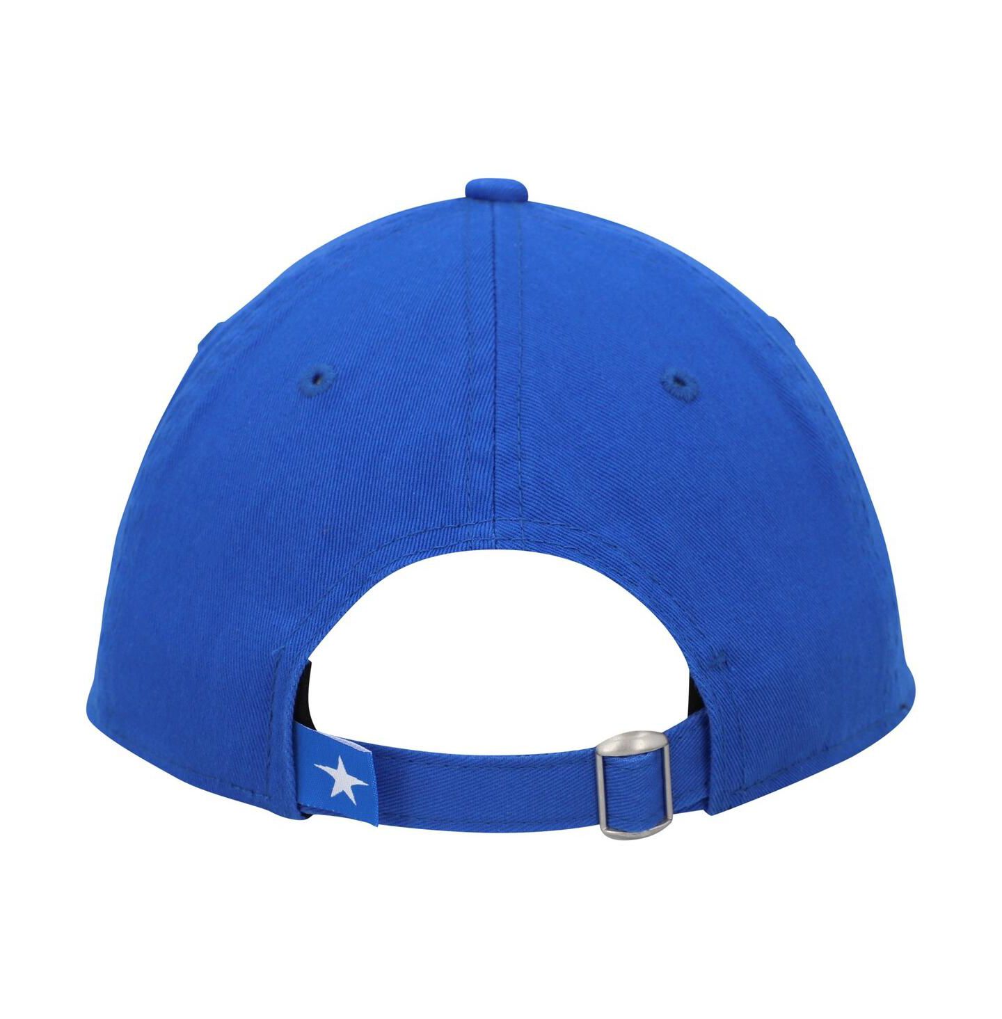 Мужская кепка New Era Blue Dallas Mavericks Team 2.0 9TWENTY Adjustable Hat — фото 3