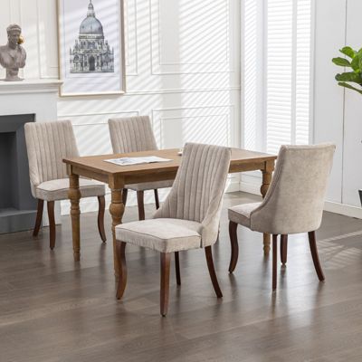 Streamdale Upholstered Dining Chairs with High Back Support