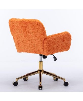 Cozy Artificial Alpaca Wool Recliner with Adjustable Support