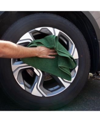 Terry Polishing Hand Towels (12 Pack), 16x27 in., Heavy 550 GSM, Absorbent Cotton, Multi-Purpose, Reusable, Color Options